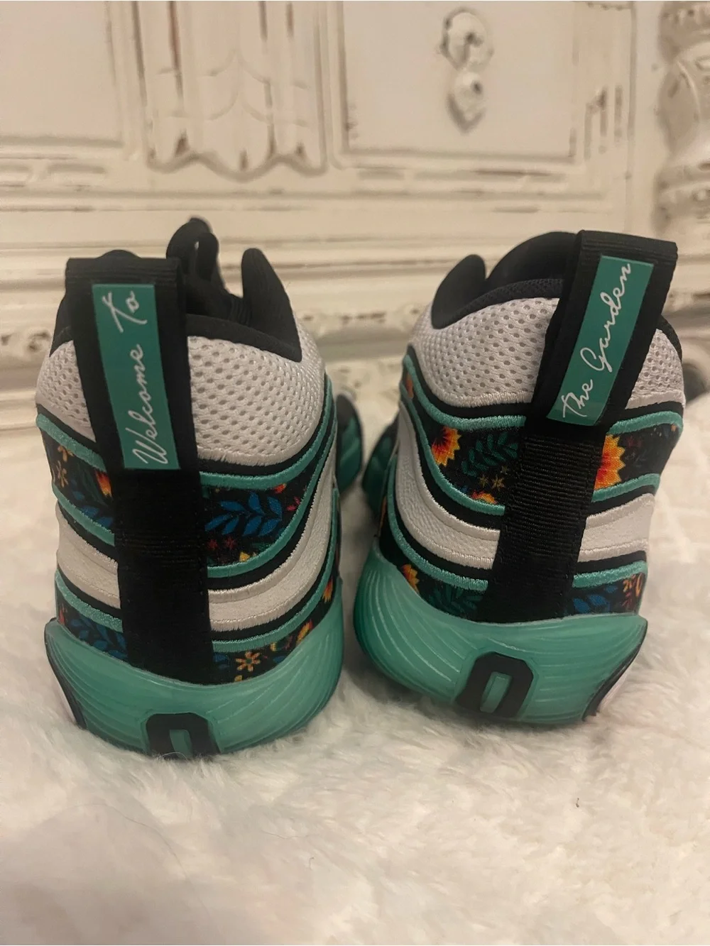 Nike Air Jordan Men's Jayson Tatom 3 Welcome to Garden Lace Sneakers